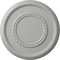 Ekena Millwork Federal Roped Large Ceiling Medallion (Fits Canopies up to 7 3/4"), 17 3/8"OD x 1 1/8"P, Frost CM17FEFRF - alternate 1